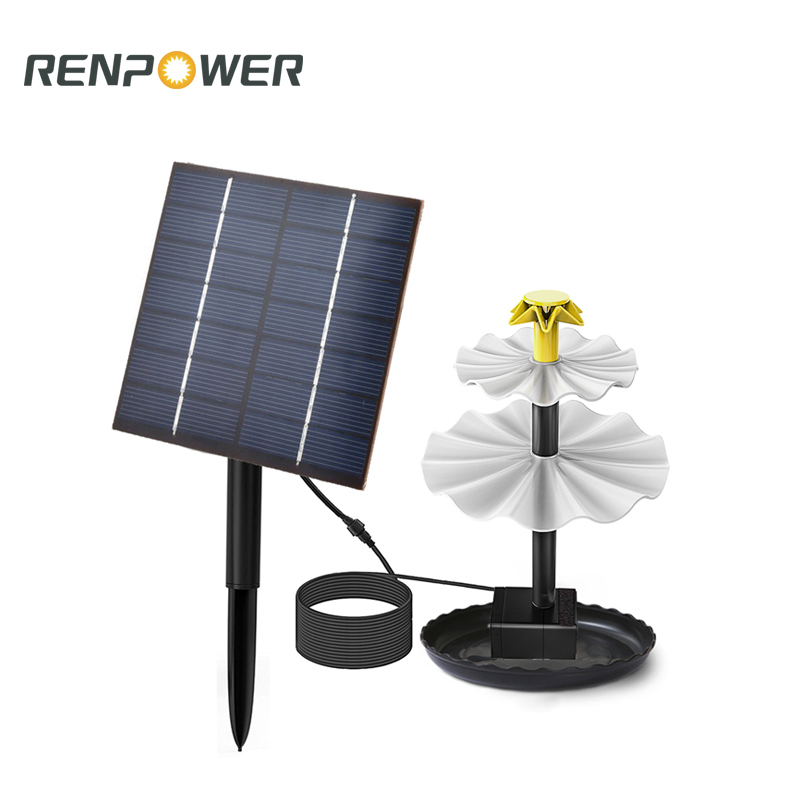Rediger fabriks direkte forsyning solvandspumpe springvand, pool springvand, rockery springvand, fisketank vandcirkulation